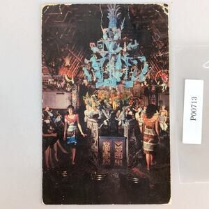 Disneyland California 1968 Postcard Enchanted Tiki Room Adventureland